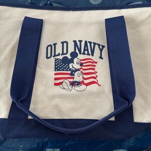 Old Navy x Disney Americana Collection - Mickey Mouse Flag Tote